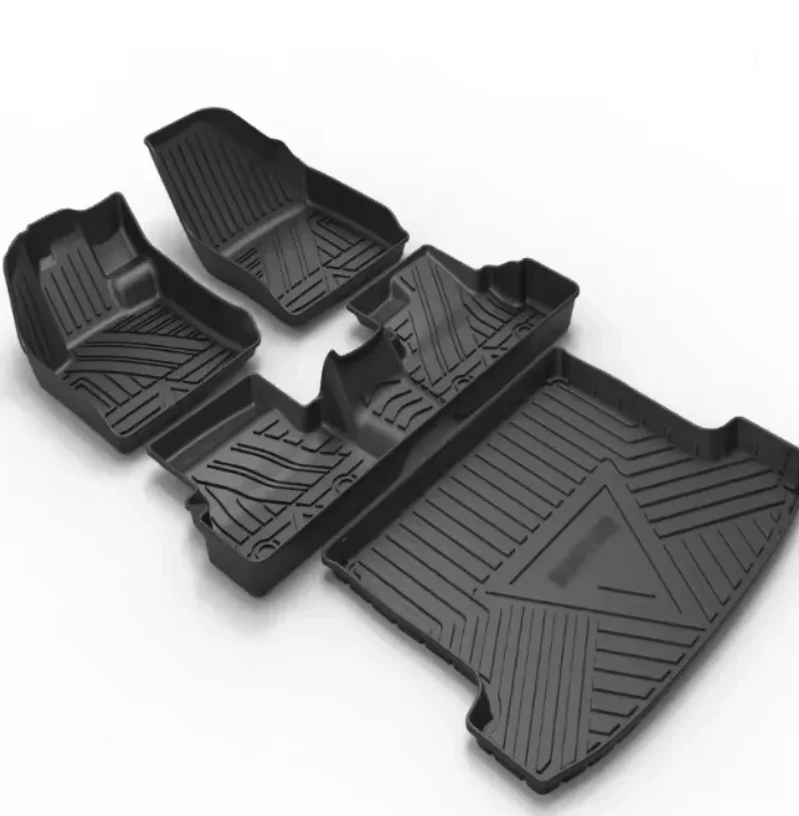 Tapete Bandeja 3D Premium 5 Pecas Incluso Porta Malas
